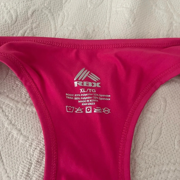 Athletic Top, Pink, 2 layer, XL - Picture 4 of 4